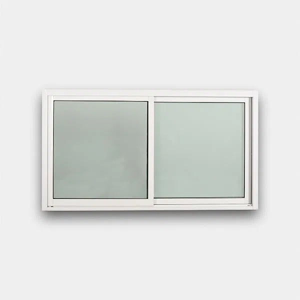 2-Panel Sliding Aluminum Window