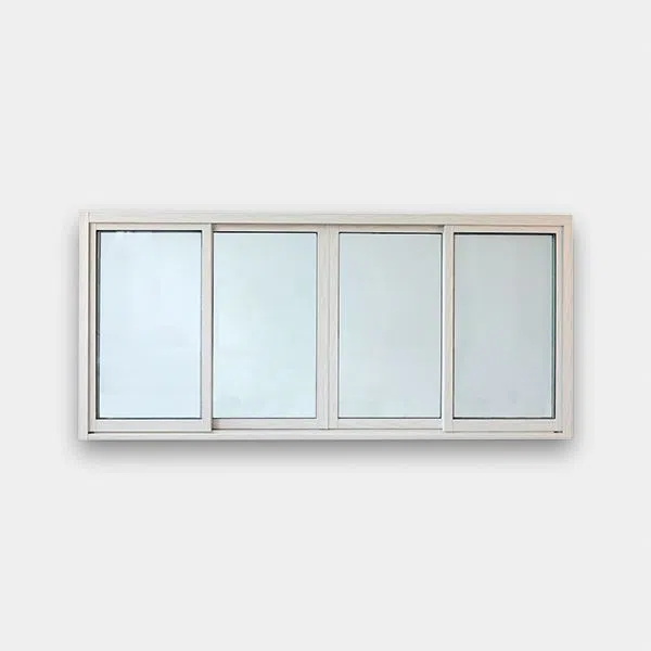Aluminum 4-Panel Sliding Window