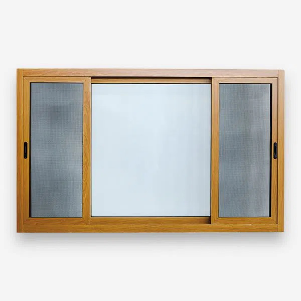 Aluminum Imitation Wood Grain Window