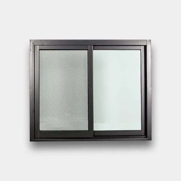 Black Aluminum Sliding Window