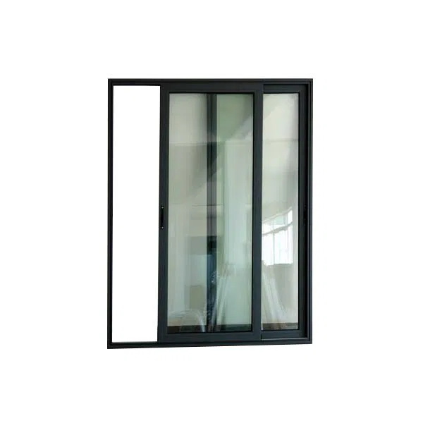 Aluminum Sliding Door With 2 Panels