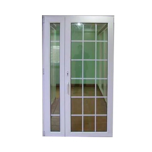 UPVC Casement Door With Grid Inside