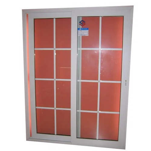 UPVC Sliding Door With Grid Inside
